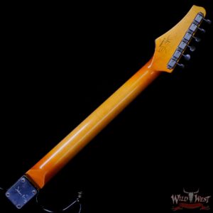John Cruz Custom Guitars Crossville ST Rosewood Fingerboard Matching Color Headstock Whole Lotta Playing Black - Image 5