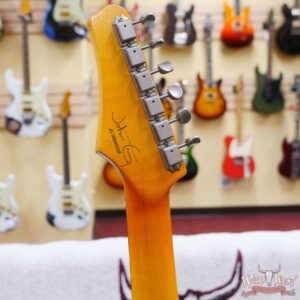 John Cruz Custom Guitars Crossville ST Rosewood Fingerboard Matching Color Headstock Whole Lotta Playing Black - Image 11