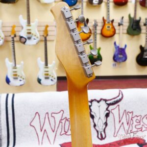 John Cruz Custom Guitars Premier Fifty Crossville TL Matador Red with India Ivory Strip “Banshee” - Image 11