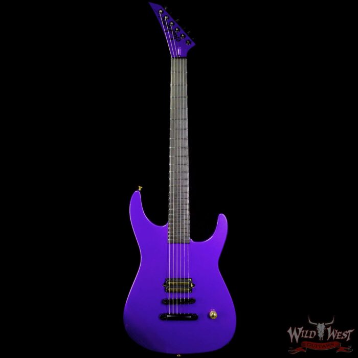 Jackson USA Custom Shop SL1H Soloist Hardtail Tune-O-Matic Bridge Purple Metallic - Image 3