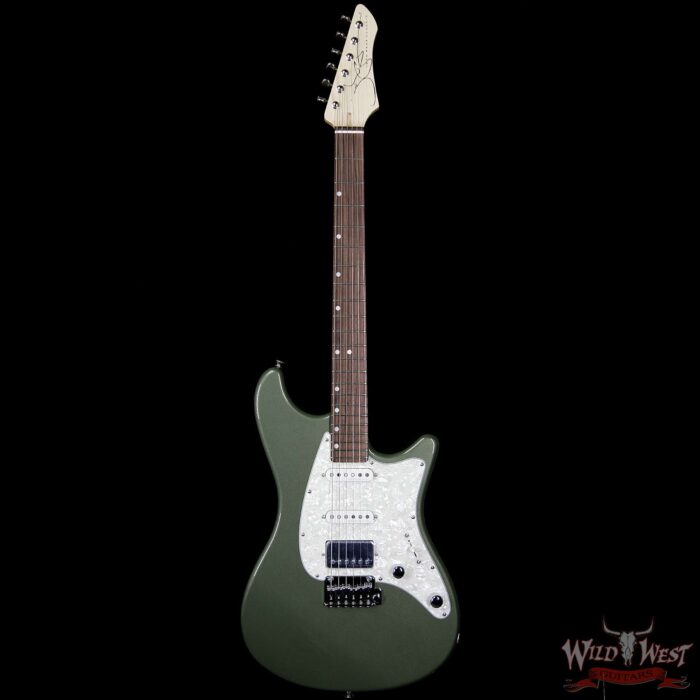 John Page Classic ​Ashburn HSS Rosewood Board Cadillac Green with G&G John Page Classic Logo Case - Image 5