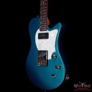 John Page Classic USA AJ P90 Rosewood Fingerboard Candy Apple Teal - Image 2