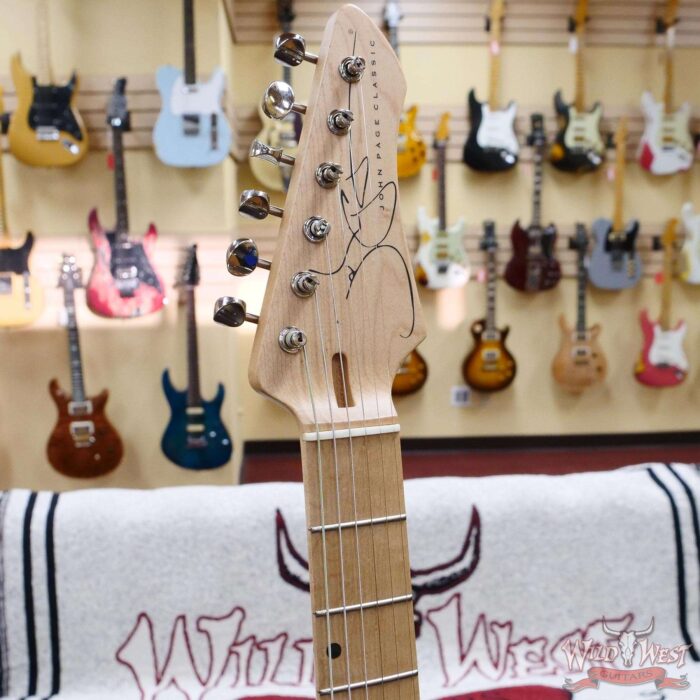 John Page Classic USA AJ Maple Fingerboard P90 Tobacco - Image 7