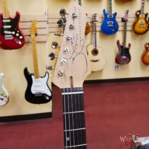 John Page Classic USA AJ Flame Maple Top Rosewood Fingerboard P90/Humbucker Trans Aqua - Image 7