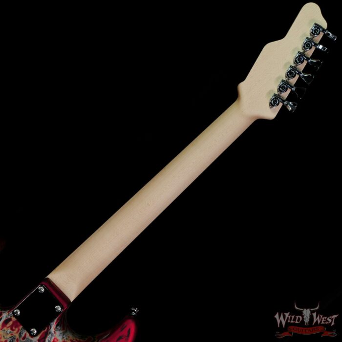 James Tyler USA Studio Elite Burning Water 2K Floyd Rose Rosewood Fingerboard with Midboost Preamp - Image 5
