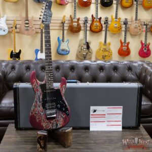 James Tyler USA Studio Elite Burning Water 2K Floyd Rose Rosewood Fingerboard with Midboost Preamp - Image 6