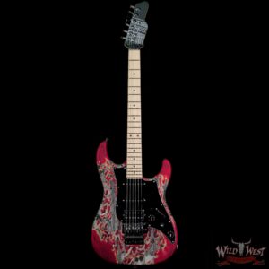 James Tyler USA Studio Elite Burning Water 2K Floyd Rose Maple Fingerboard with Midboost Preamp - Image 3