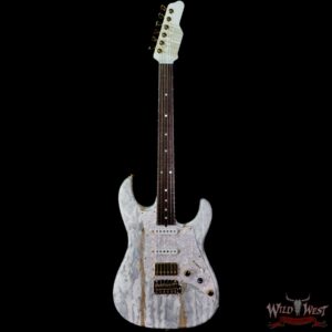 James Tyler USA Studio Elite HD HSS Rosewood Fingerboard Midboost Preamp White Shmear Semi-Gloss Finish - Image 3