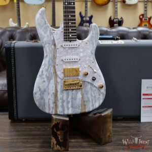 James Tyler USA Studio Elite HD HSS Rosewood Fingerboard Midboost Preamp White Shmear Semi-Gloss Finish - Image 8