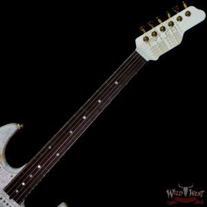 James Tyler USA Studio Elite HD HSS Rosewood Fingerboard Midboost Preamp White Shmear Semi-Gloss Finish - Image 4