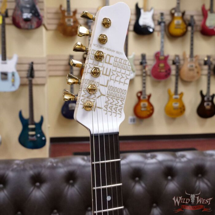 James Tyler USA Studio Elite HD HSS Rosewood Fingerboard Midboost Preamp White Shmear Semi-Gloss Finish - Image 7