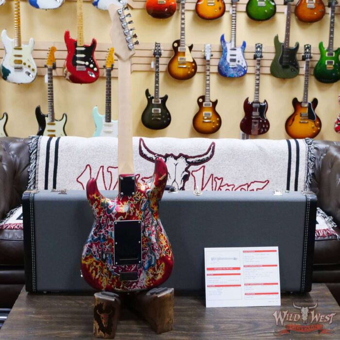 James Tyler USA Studio Elite HD Slanted Pickups Rosewood Fingerboard Midboost Preamp Humbucker Split Burning Water - Image 9