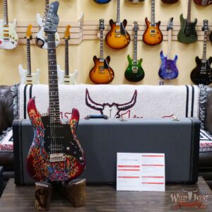 James Tyler USA Studio Elite HD Brazilian Rosewood Fingerboard Midboost Preamp Humbucker Split Burning Water - Image 6