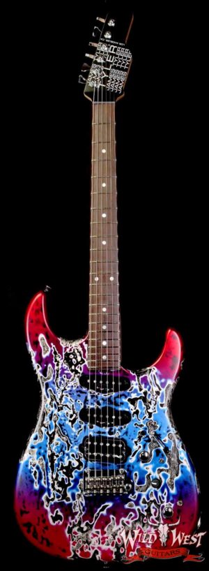 James Tyler USA Studio Elite HSS Rear Rout Rosewood Fingerboard Fire & Ice Shmear 7.30 LBS