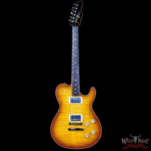 James Tyler USA Mongoose Special Flame Maple Top Brazilian Rosewood Fingerboard Honey Burst 6.80 LBS (US Only / No International Shipping) - Image 3