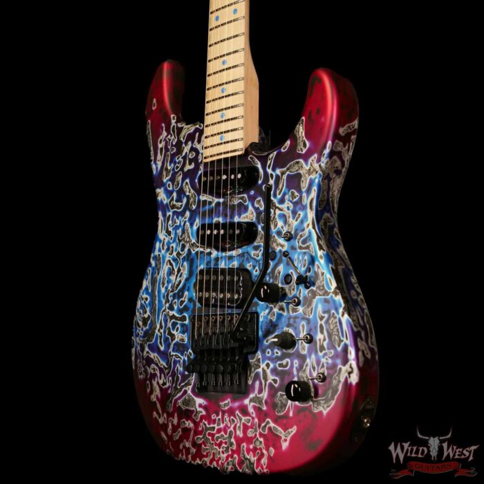 James Tyler USA Studio Elite HSS Maple Fingerboard Rear Rout Floyd Rose Fire & Ice Shmear 7.80 LBS - Image 2