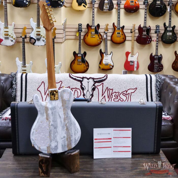 James Tyler USA Mongoose Special Brazilian Rosewood Fingerboard White Shmear 7.45 LBS - Image 9