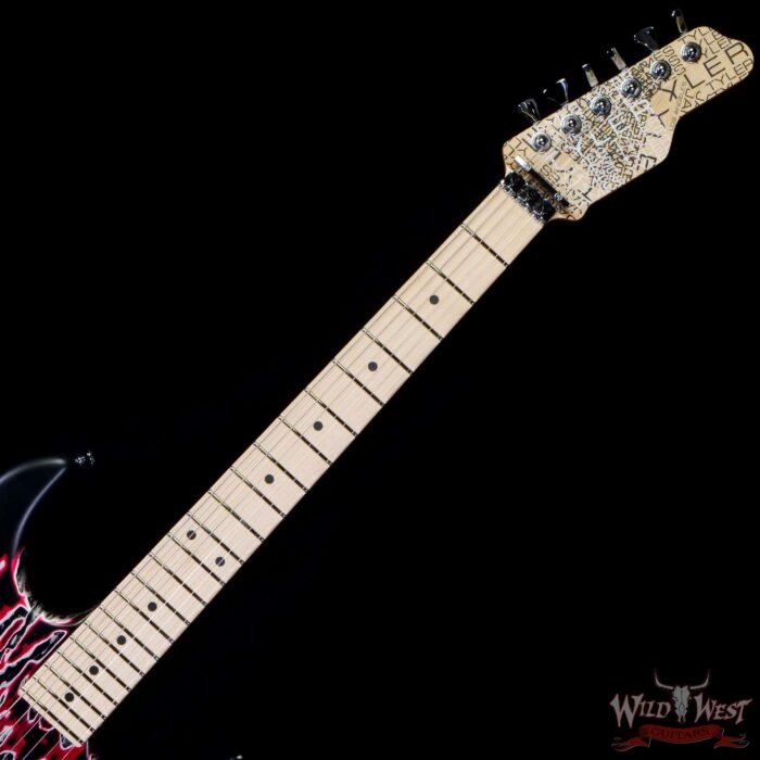 James Tyler USA Studio Elite “1978” Floyd Rose Maple Neck Maple Fingerboard Crazy Water 7.15 LBS - Image 4