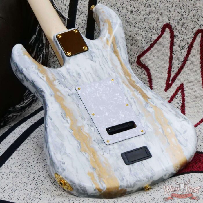 James Tyler USA Studio Elite HD HSS Brazilian Rosewood Fingeboard White Shmear with Gold Hardware (US Only / No International Shipping) - Image 11