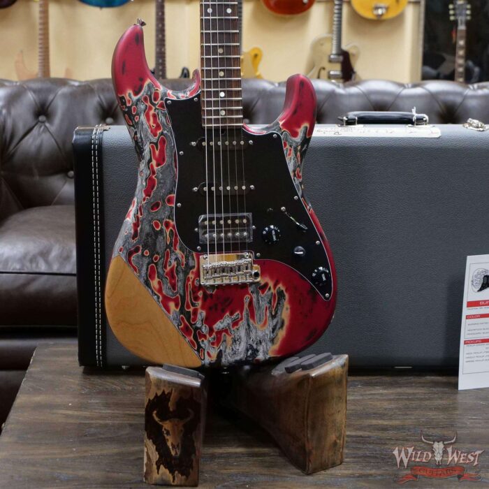 James Tyler USA Studio Elite Burning Water 2K with Arm Contour Rosewood Fingerboard Midboost Preamp - Image 8