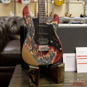 James Tyler USA Studio Elite HD Indian Rosewood Fingerboard Burning Water 2K - Image 12