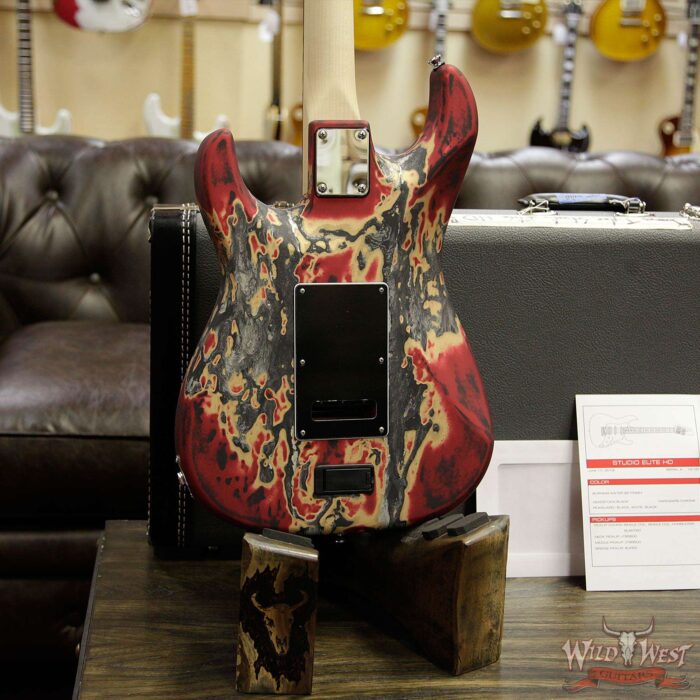 James Tyler USA Studio Elite HD Indian Rosewood Fingerboard Burning Water 2K - Image 14