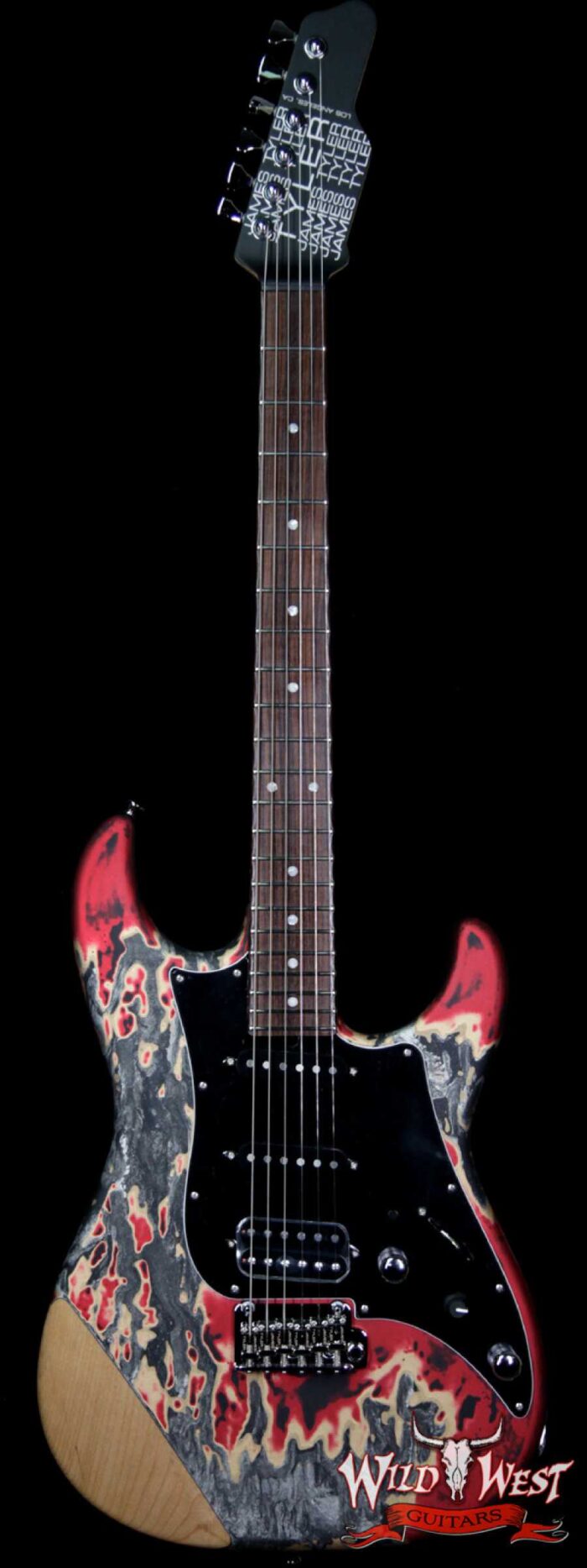 James Tyler USA Studio Elite HD Indian Rosewood Fingerboard Burning Water 2K - Image 1