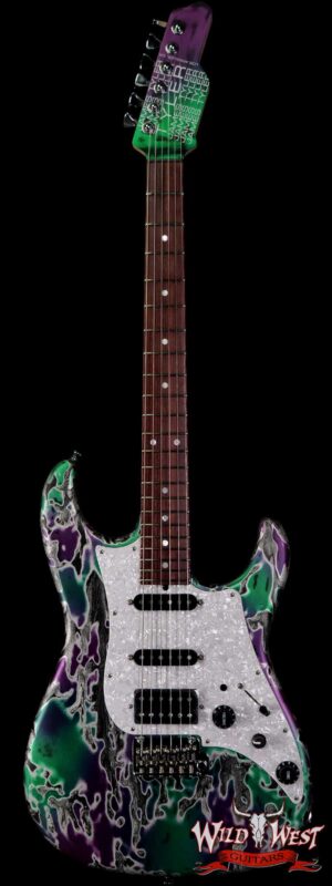 James Tyler USA Studio Elite HD HSS Rosewood Board with Midboost Preamp Alien Guano