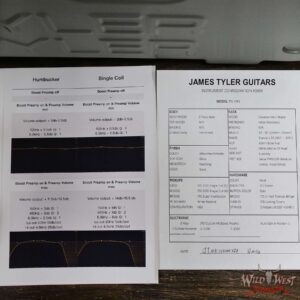 James Tyler JTG MK1 HSS Alder Body Maple Neck with Rosewood Fingerboard Pearl White 7.95 LBS - Image 12