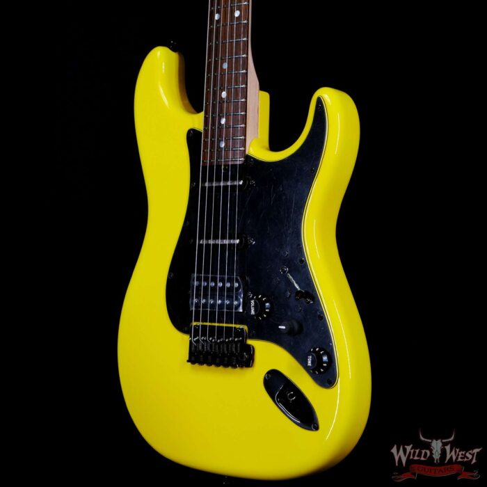 James Tyler USA L.A. Studio Classic Swamp Ash Hollow Body Rosewood Fingerboard Midboost Preamp Fly Yellow - Image 2
