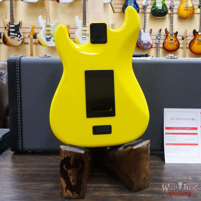 James Tyler USA L.A. Studio Classic Swamp Ash Hollow Body Rosewood Fingerboard Midboost Preamp Fly Yellow - Image 12