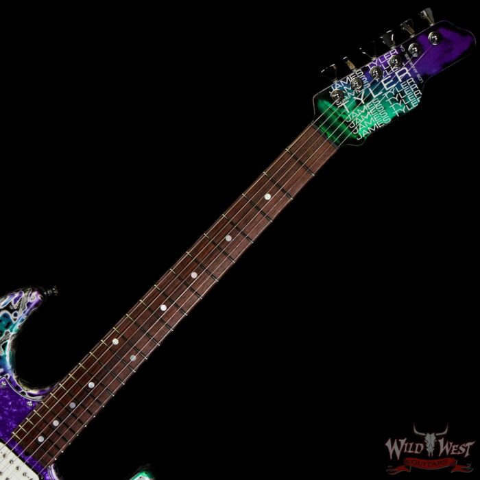 James Tyler USA Studio Elite HD HSH Midboost Preamp Alien Guano with Faux Matching Head - Image 4