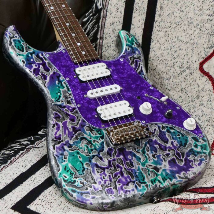 James Tyler USA Studio Elite HD HSH Midboost Preamp Alien Guano with Faux Matching Head - Image 8