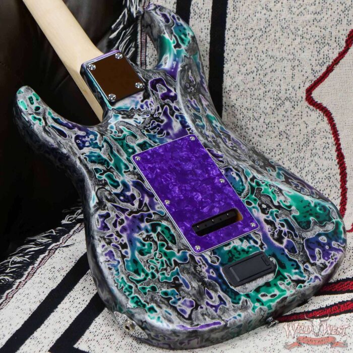 James Tyler USA Studio Elite HD HSH Midboost Preamp Alien Guano with Faux Matching Head - Image 12