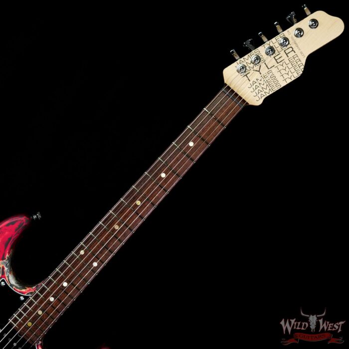 James Tyler USA Studio Elite HD HSS Rosewood Fingerboard Burning Water 2K - Image 4