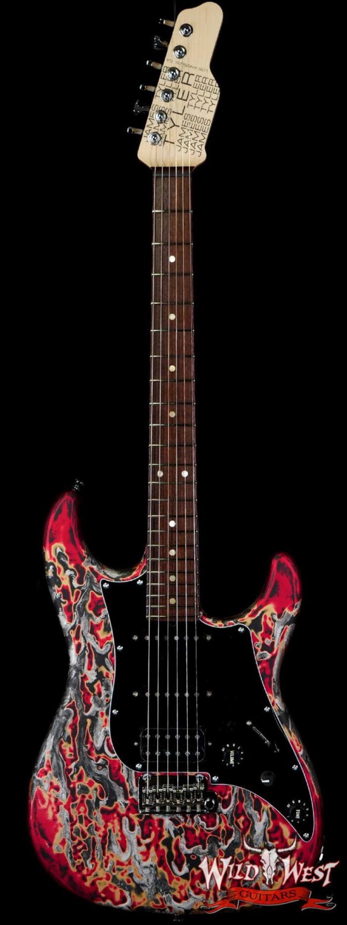James Tyler USA Studio Elite HD HSS Rosewood Fingerboard Burning Water 2K - Image 1