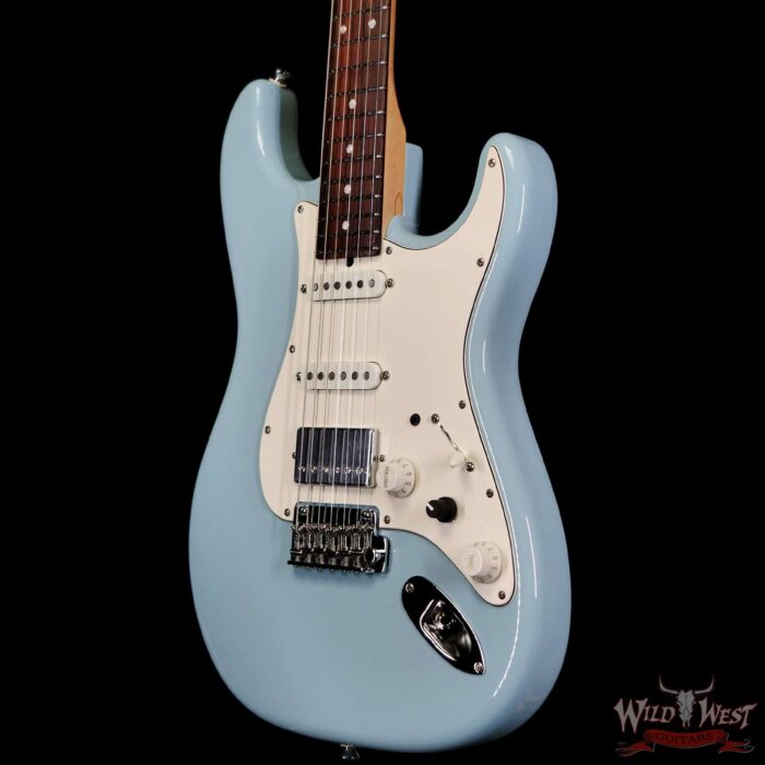 James Tyler USA L.A. Studio Classic HSS Midboost Preamp Rosewood Fingerboard with Stainless Steel Fret Sonic Blue - Image 2