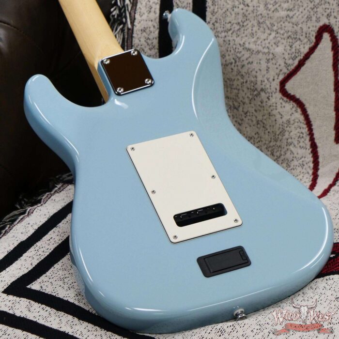 James Tyler USA L.A. Studio Classic HSS Midboost Preamp Rosewood Fingerboard with Stainless Steel Fret Sonic Blue - Image 11
