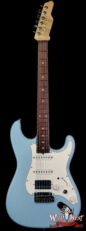James Tyler USA L.A. Studio Classic HSS Midboost Preamp Rosewood Fingerboard with Stainless Steel Fret Sonic Blue