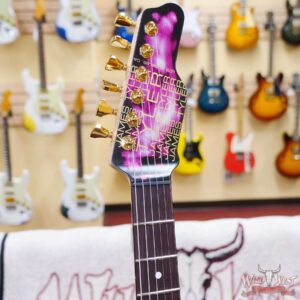James Tyler USA Studio Elite HD HSS Midboost Preamp Rear Rour Faux Matching Headstock Gold Hardware Jimburst Shmear - Image 7
