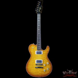 James Tyler USA Mongoose Special Quilt Maple Top Brazilian Rosewood Fingerboard Honey Burst 6.85 LBS - Image 3