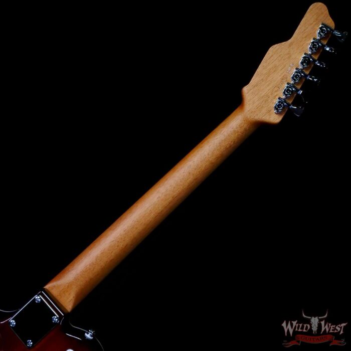 James Tyler USA Mongoose Special Quilt Maple Top Brazilian Rosewood Fingerboard Honey Burst 6.85 LBS - Image 5