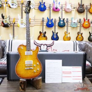 James Tyler USA Mongoose Special Quilt Maple Top Brazilian Rosewood Fingerboard Honey Burst 6.85 LBS - Image 6