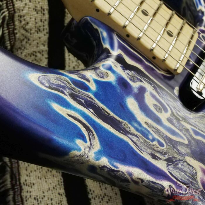 James Tyler USA Studio Elite HSS Maple Fingerboard Rear Rout Floyd Rose Tuckerberry Shmear - Image 9