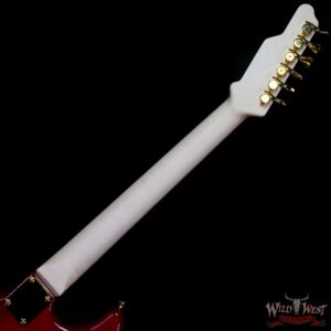 James Tyler USA L.A. Studio Classic HSS Midboost Preamp Ebony Fingerboard Quilted Maple Top Cherry Sunburst - Image 5