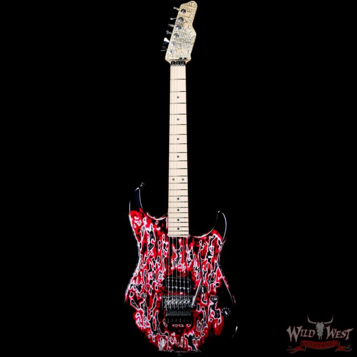 James Tyler USA Studio Elite “1978” Floyd Rose Maple Neck Maple Fingerboard Crazy Water 7.00 LBS - Image 3
