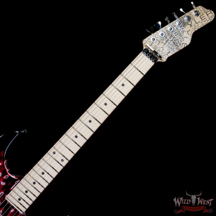 James Tyler USA Studio Elite “1978” Floyd Rose Maple Neck Maple Fingerboard Crazy Water 7.00 LBS - Image 4