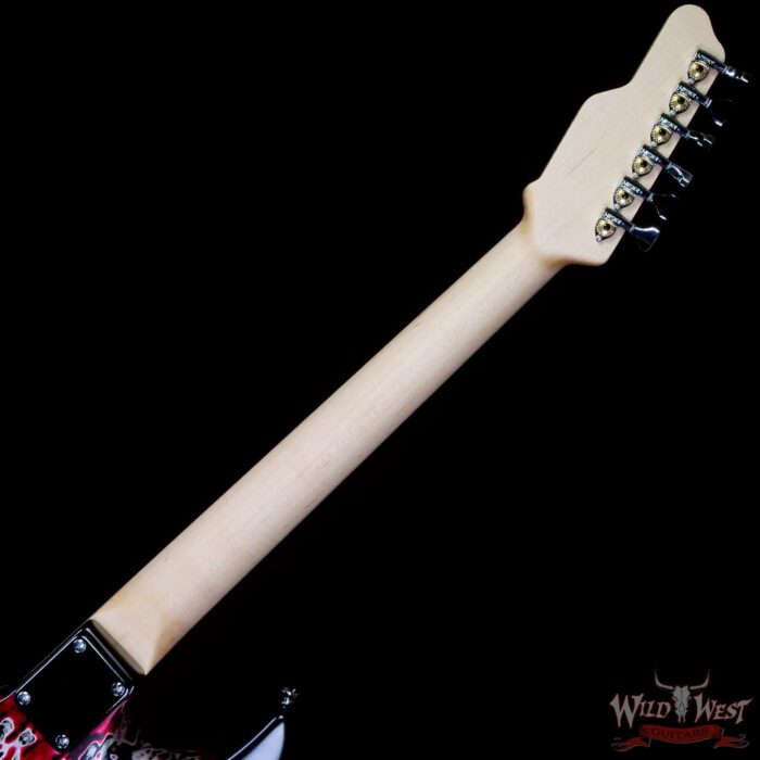 James Tyler USA Studio Elite “1978” Floyd Rose Maple Neck Maple Fingerboard Crazy Water 7.00 LBS - Image 5