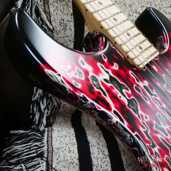 James Tyler USA Studio Elite “1978” Floyd Rose Maple Neck Maple Fingerboard Crazy Water 7.00 LBS - Image 9