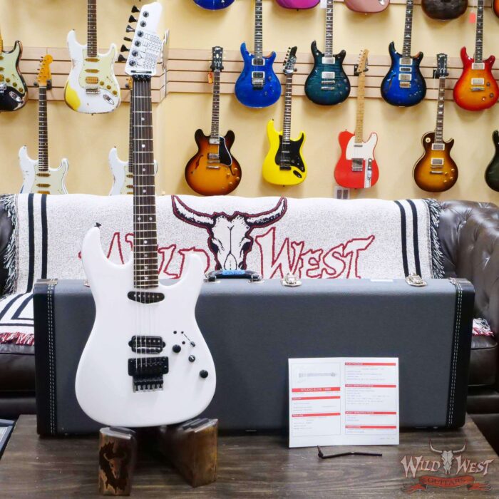 James Tyler USA Studio Elite “1982” Floyd Rose Maple Neck Rosewood Fingerboard White Pearl - Image 6